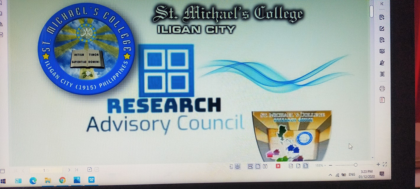 Read more about the article RESEARCH ADVISORY COUNCIL of SMC virtual meeting
