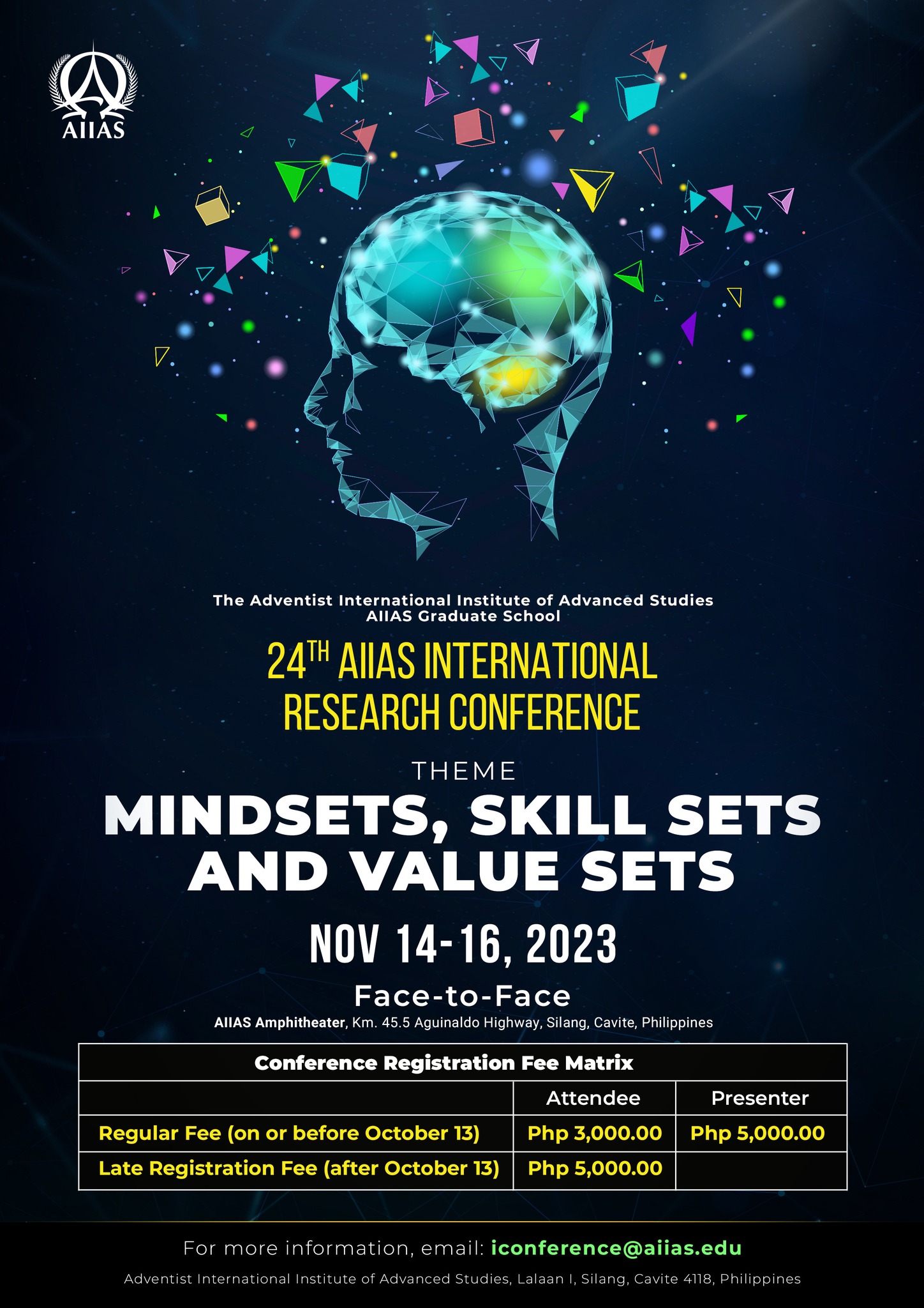 Read more about the article 24th AIIAS International Research Conference